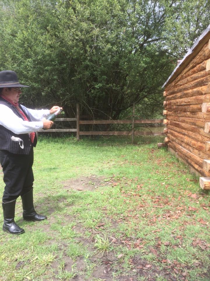 Baptême de la Cabane d'Ann la Huronne