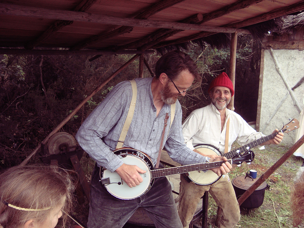 Pendaison de crémaillère de la Cabane d'Ann la Huronne