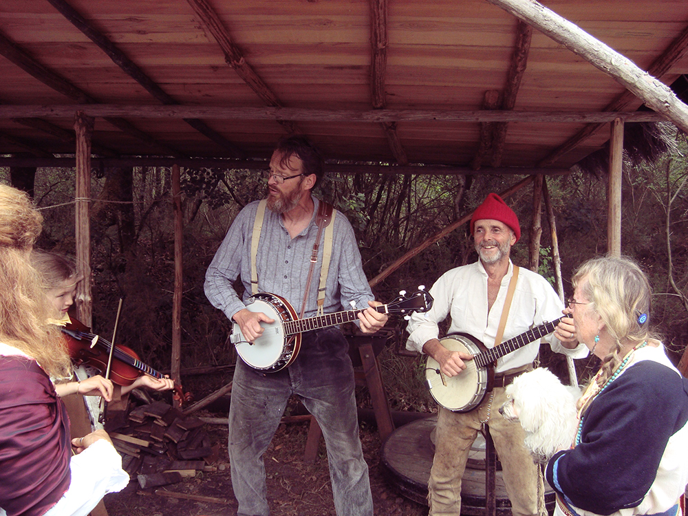 Pendaison de crémaillère de la Cabane d'Ann la Huronne